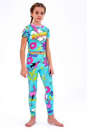 Костюм "BOOM",светло-бирюзовый